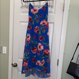 Vince Camuto Blue Floral Dress